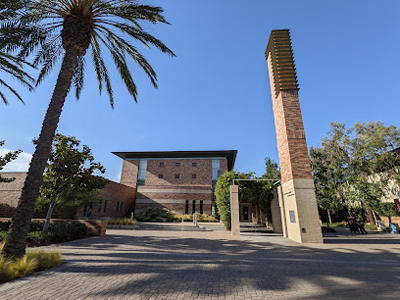 Photo of the exterior of Fish Interfaith Center.